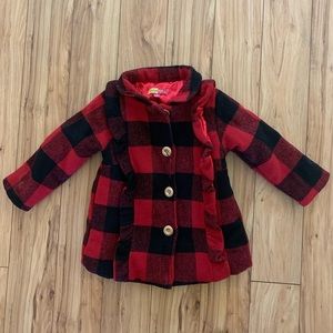 Girls plaid jacket
